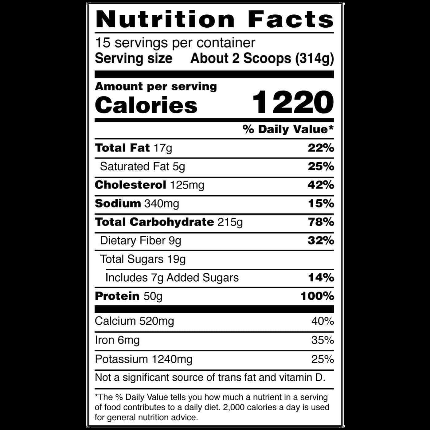 BSN TRUE MASS 1200 Fitflex